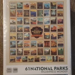 National Parks 500 piece puzzle